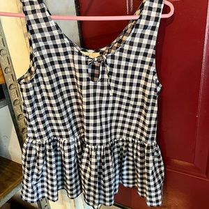 Loft Checkered Tank